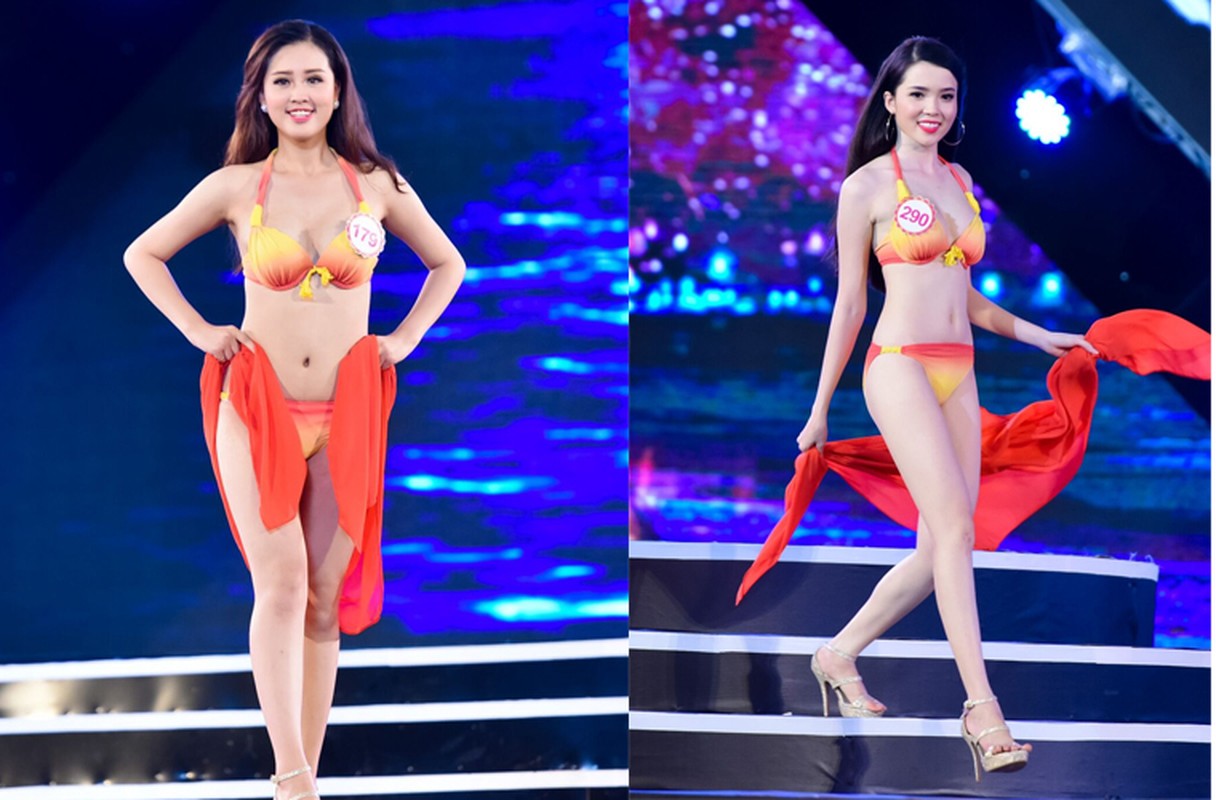 Thi sinh Hoa hau Viet Nam 2016 khoe dang nuot voi bikini-Hinh-2